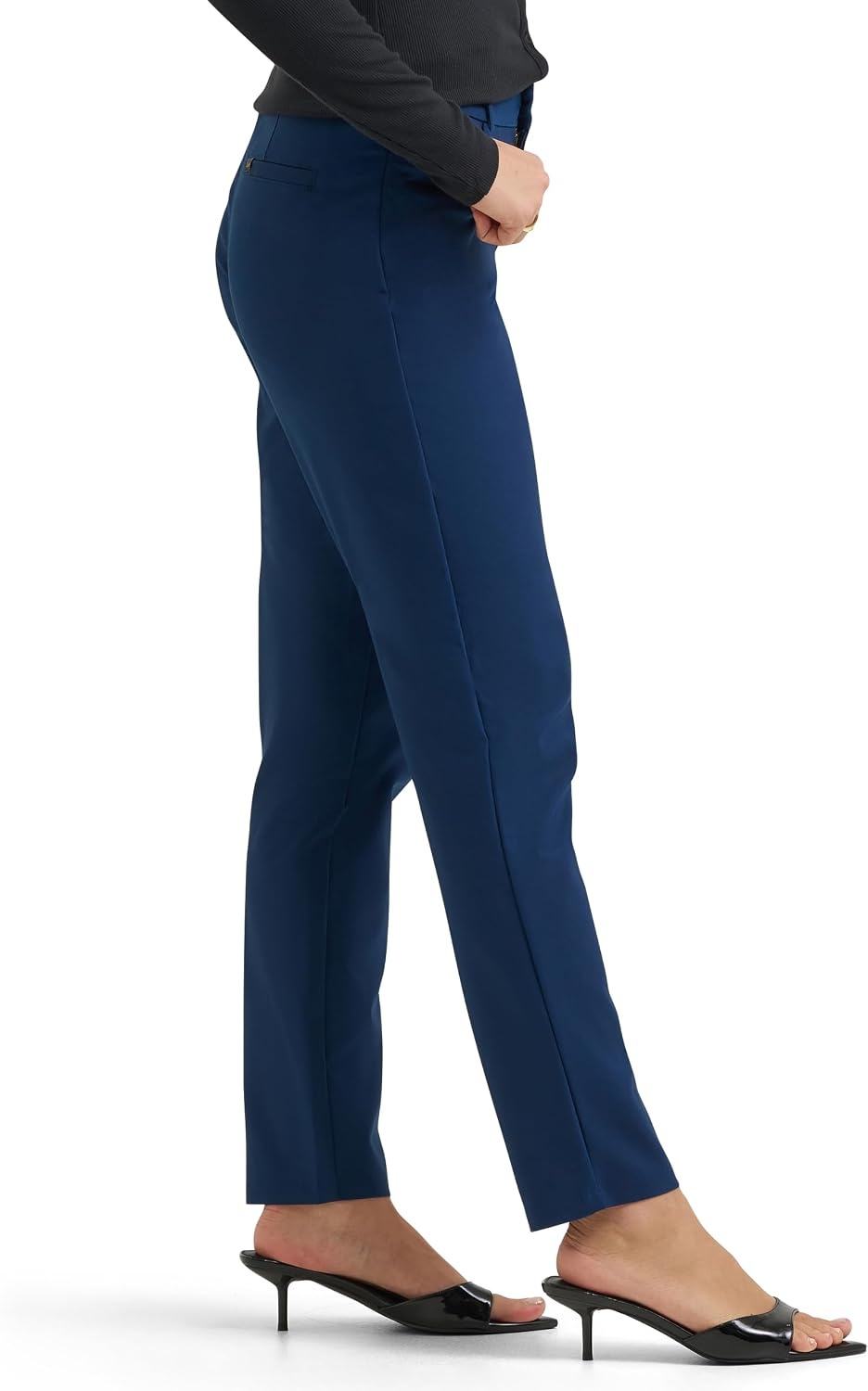 image:imageLee Womens Ultra Lux Comfort Flex Motion Straight PantEmperor Navy