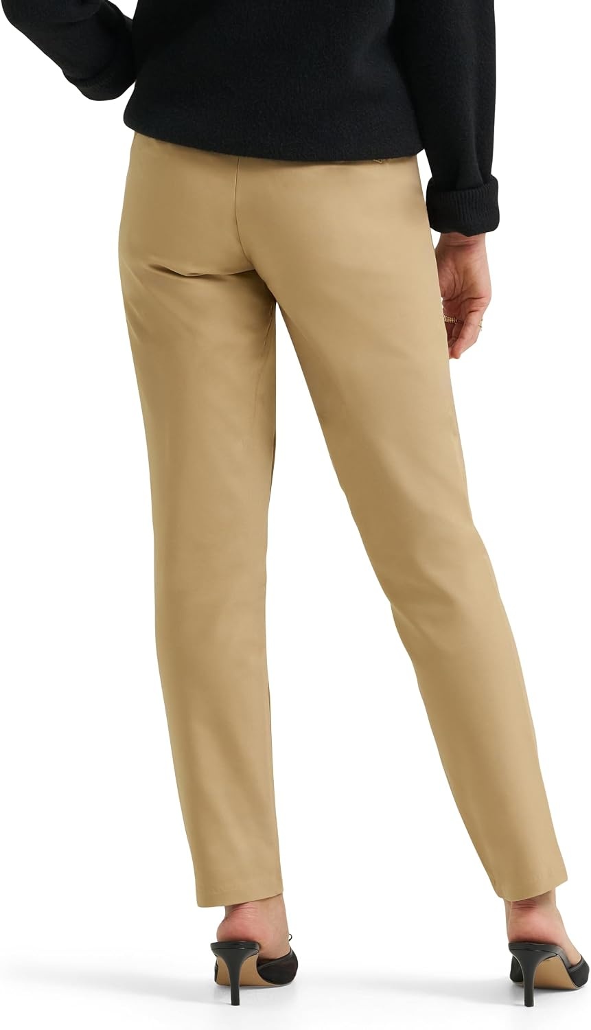 image:imageLee Womens Ultra Lux Comfort Flex Motion Straight PantSettler Tan