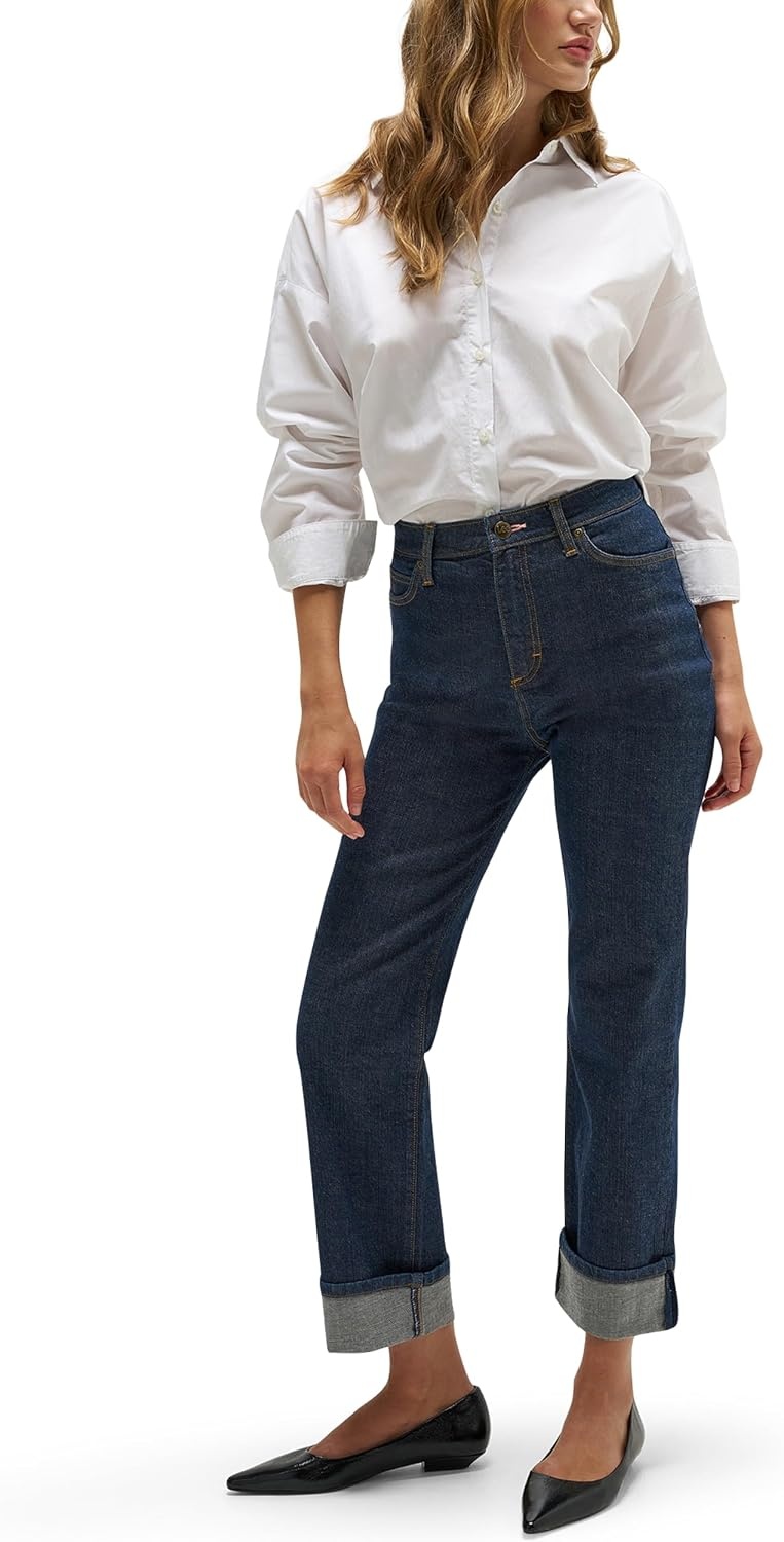 image:imageLee Womens X Marilyn Monroe Boyfriend ShirtStar White