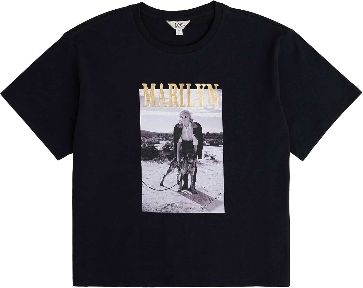 image:imageLee Womens X Marilyn Monroe Girlfriend TeeBlack Beauty