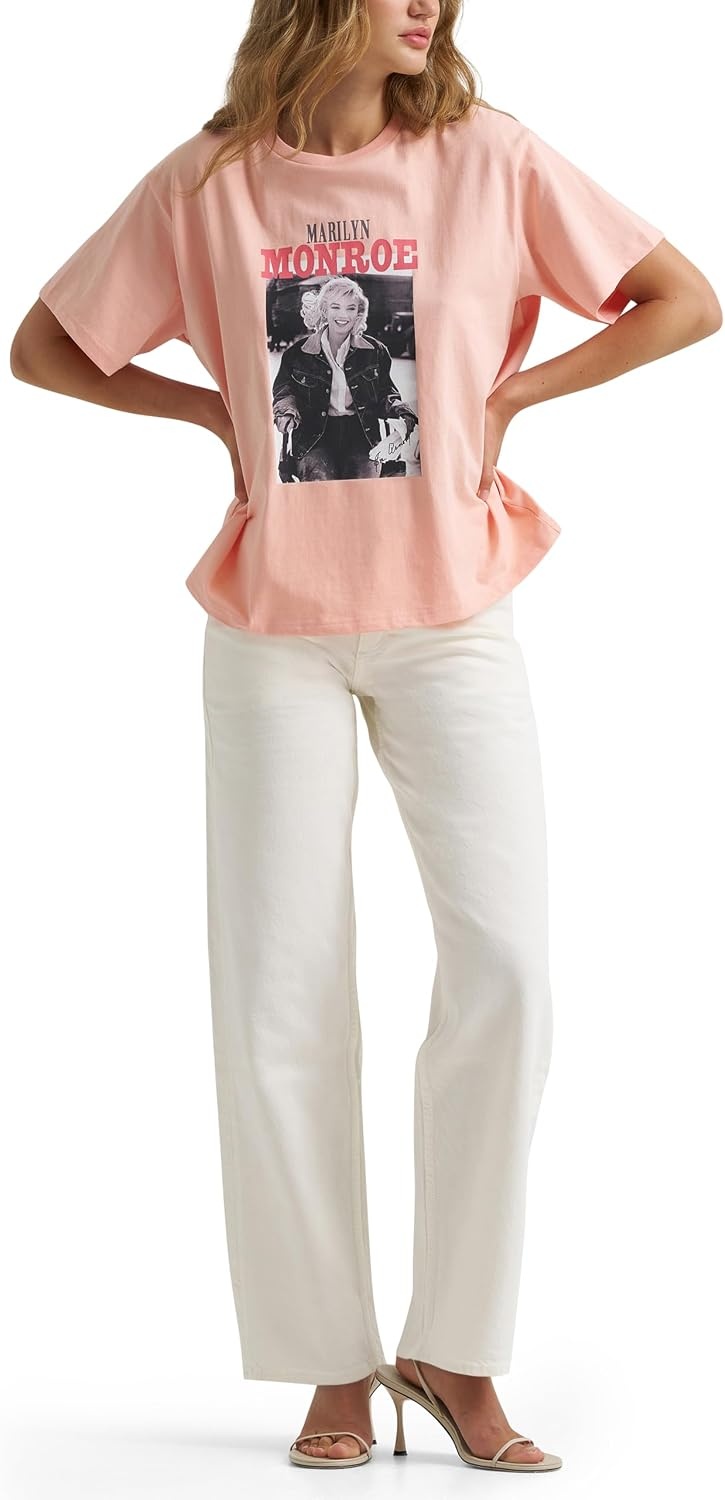 image:imageLee Womens X Marilyn Monroe Girlfriend TeePeach Bud