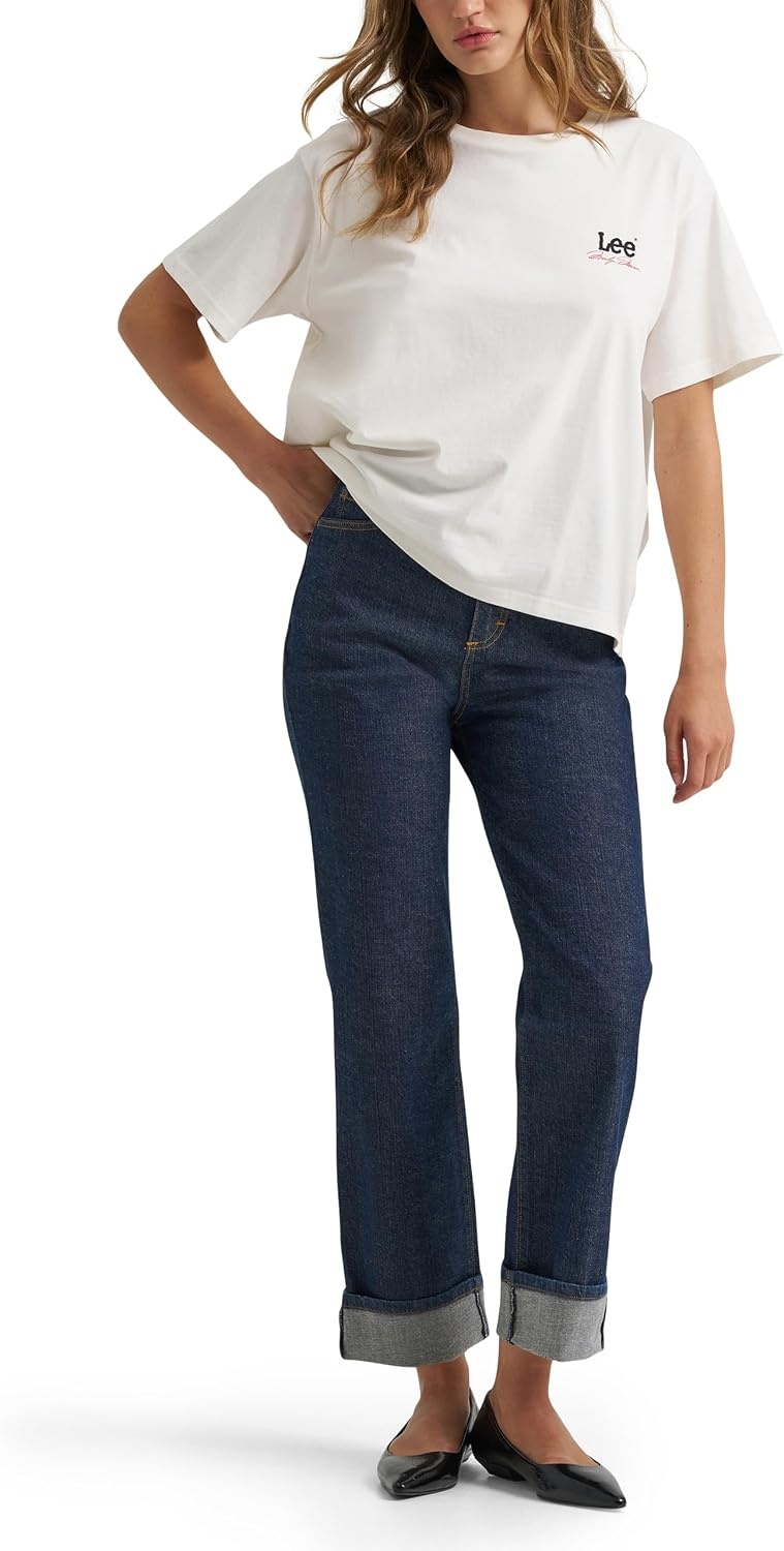 image:imageLee Womens X Marilyn Monroe Girlfriend TeeStar White