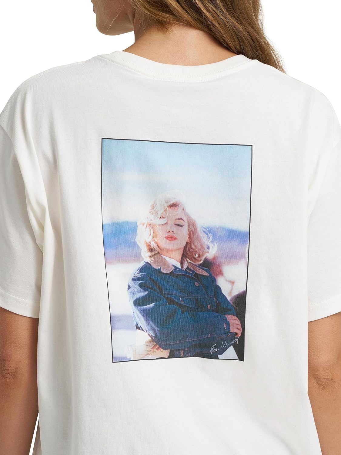 image:imageLee Womens X Marilyn Monroe Girlfriend TeeStar White