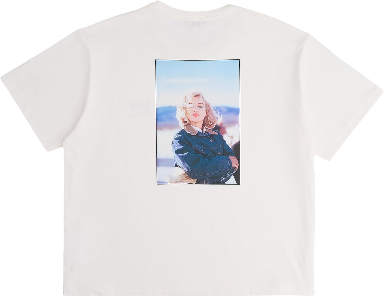 image:imageLee Womens X Marilyn Monroe Girlfriend TeeStar White