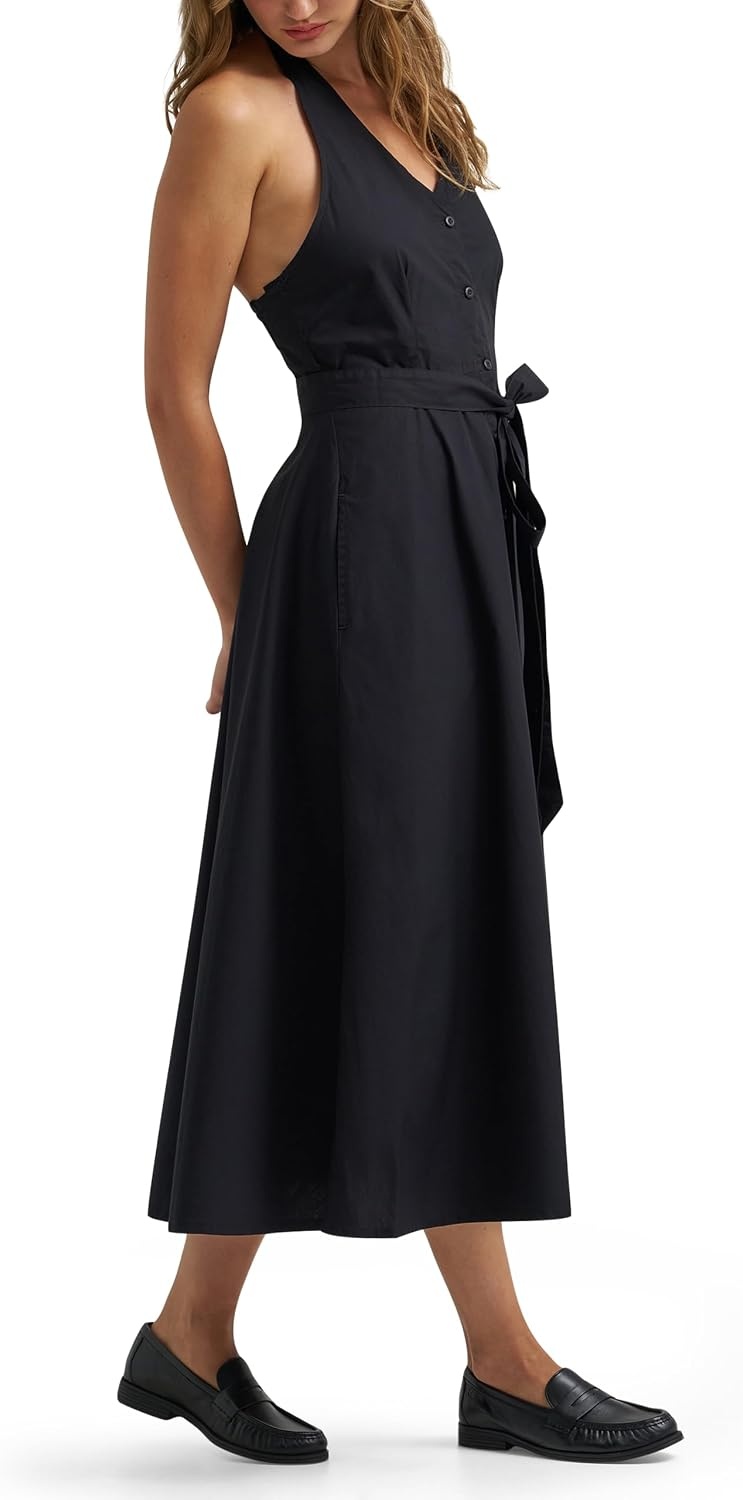 image:imageLee Womens X Marilyn Monroe Halter DressBlack Beauty