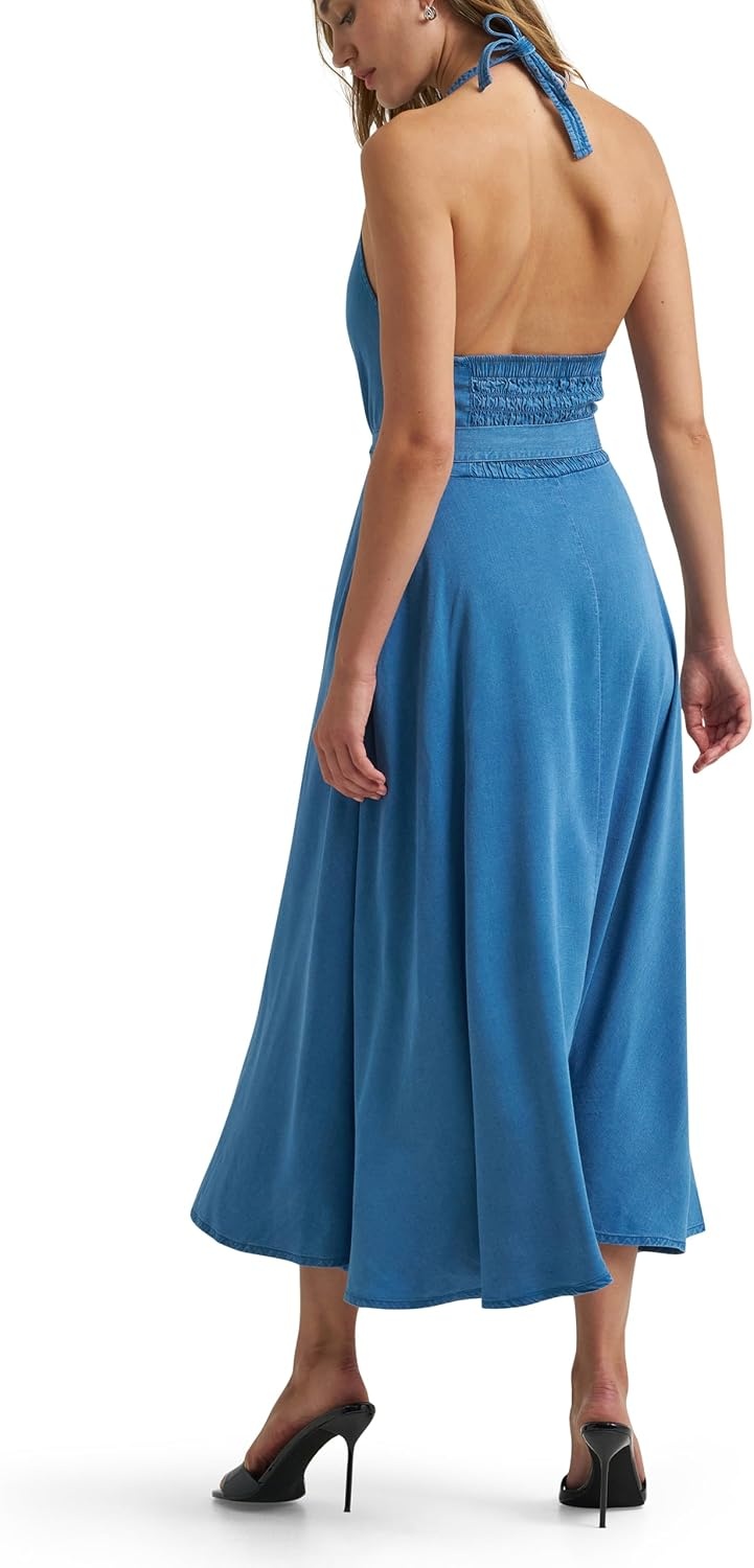 image:imageLee Womens X Marilyn Monroe Halter DressGlacier Wash