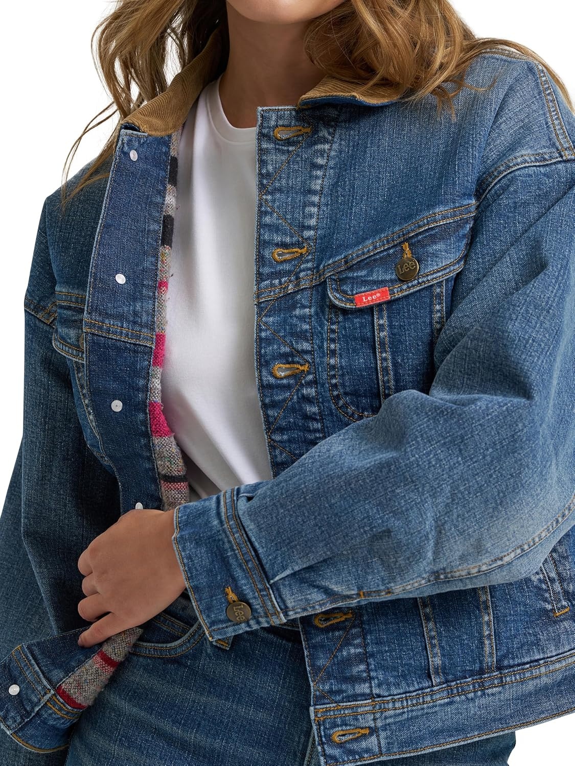 image:imageLee Womens X Marilyn Monroe Storm Rider JacketMid Wash
