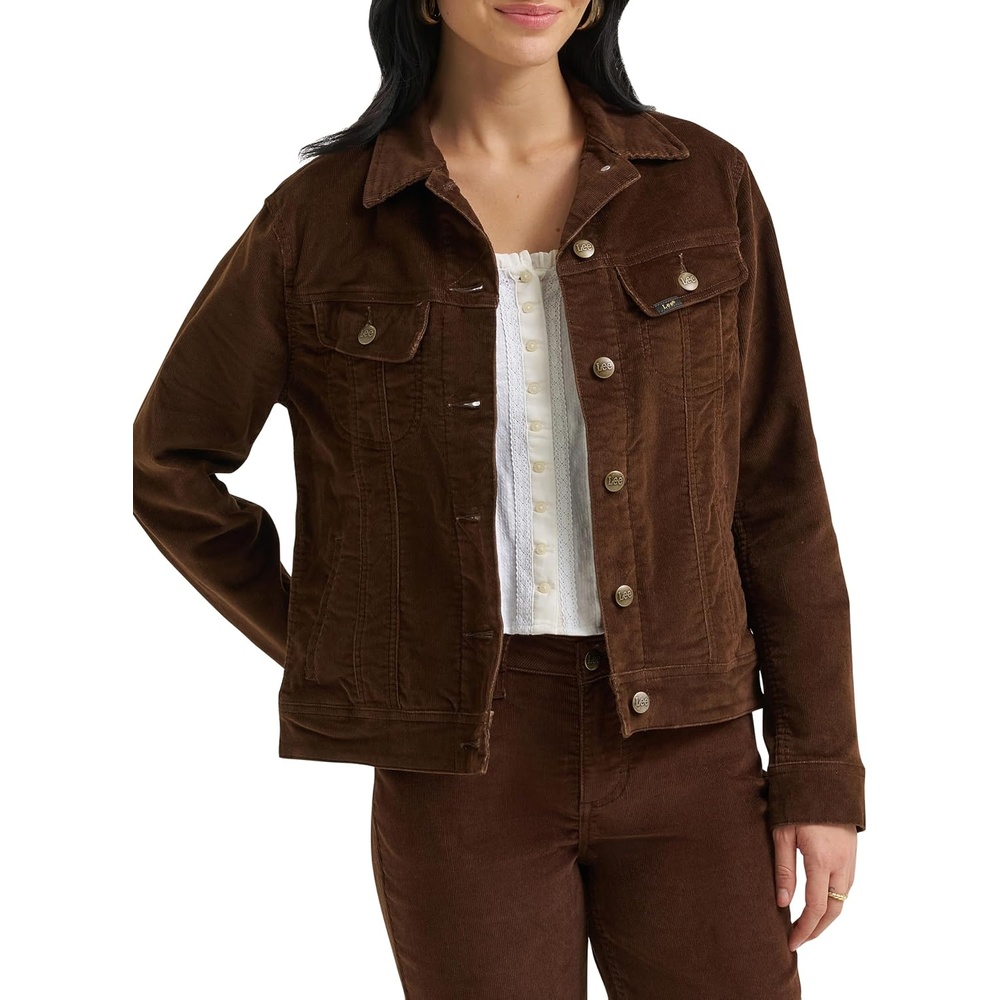 image:imageLee Womens Legendary Rider Denim JacketBistre Corduroy