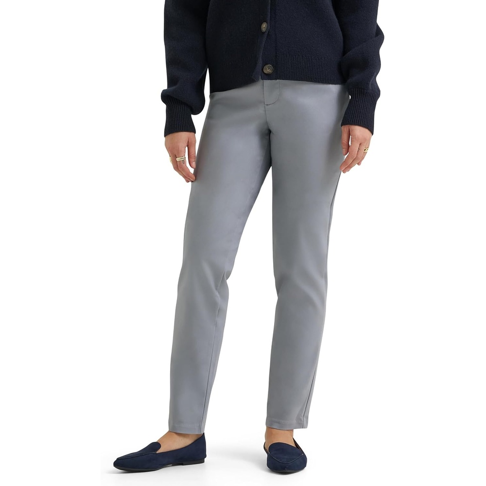 image:imageLee Womens Ultra Lux Comfort Flex Motion Straight PantShark Skin