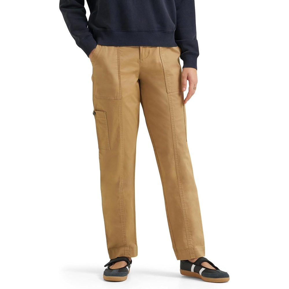 image:imageLee Womens Ultra Lux Comfort with Flextogo Utility PantSettler Tan