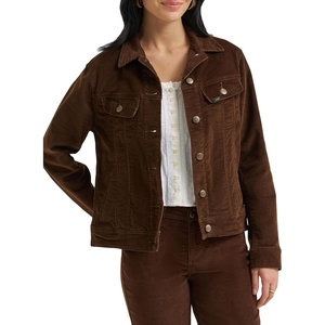 Lee Women’s Legendary Rider Denim Jacket(Bistre Corduroy)