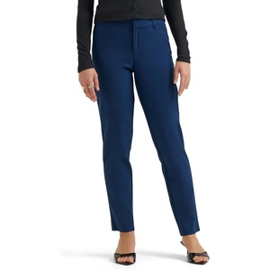 Lee Women’s Ultra Lux Comfort Flex Motion Straight Pant(Emperor Navy)