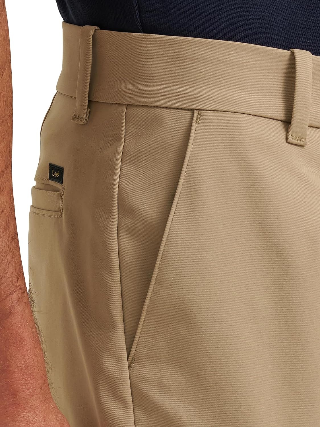 image:imageLee Mens Extreme Motion Regular Taper Chino PantSand