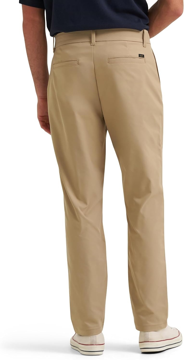 image:imageLee Mens Extreme Motion Regular Taper Chino PantSand