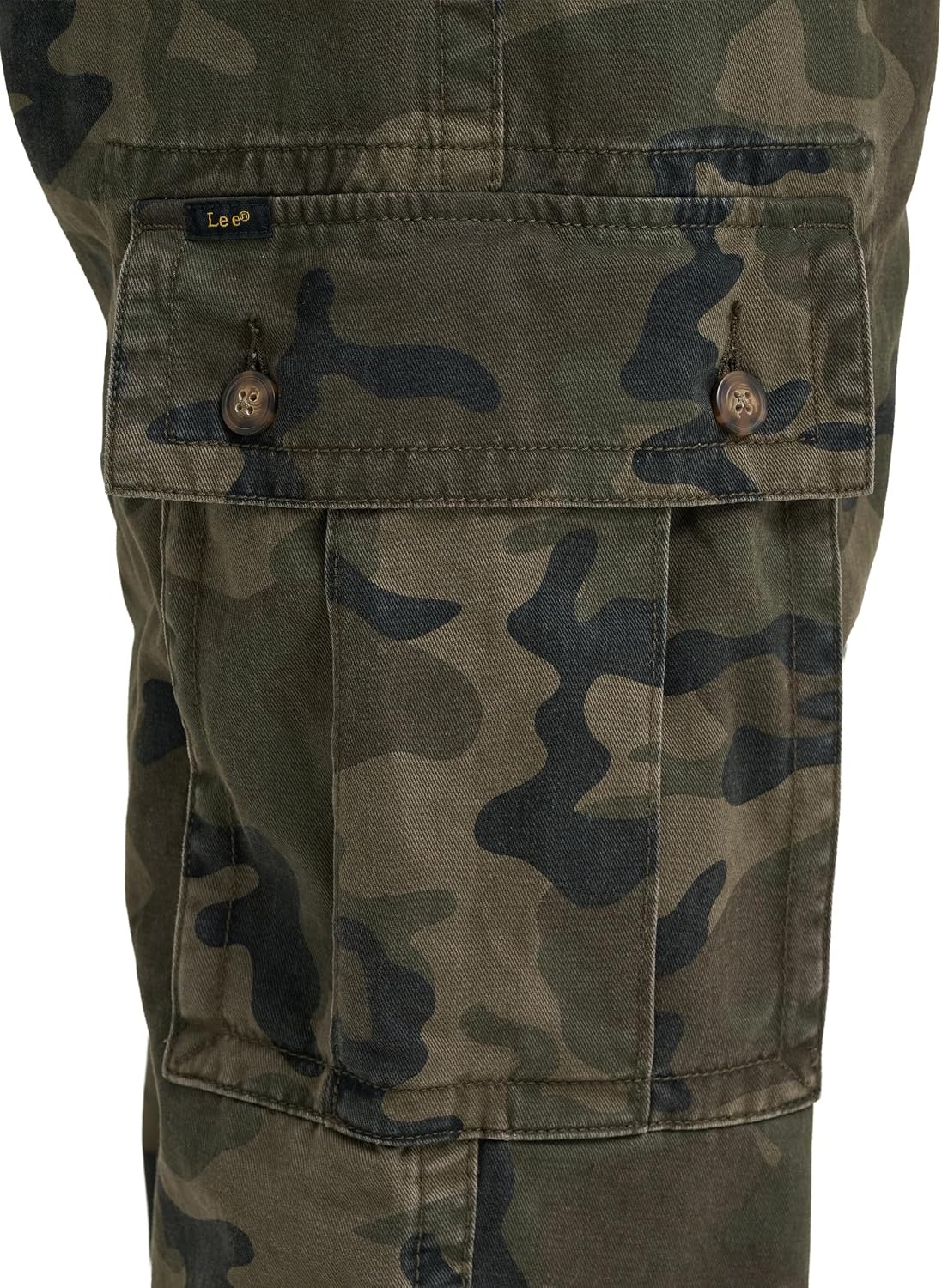 image:imageLee Mens Legendary Loose Cargo PantDark Olive Camo