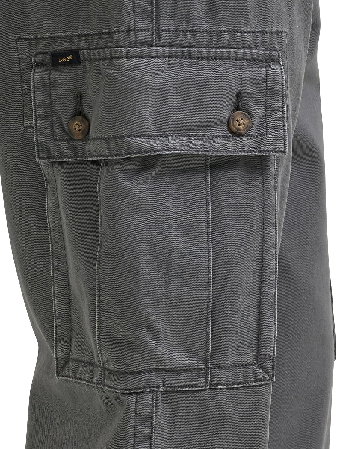 image:imageLee Mens Legendary Loose Cargo PantStatic Gray