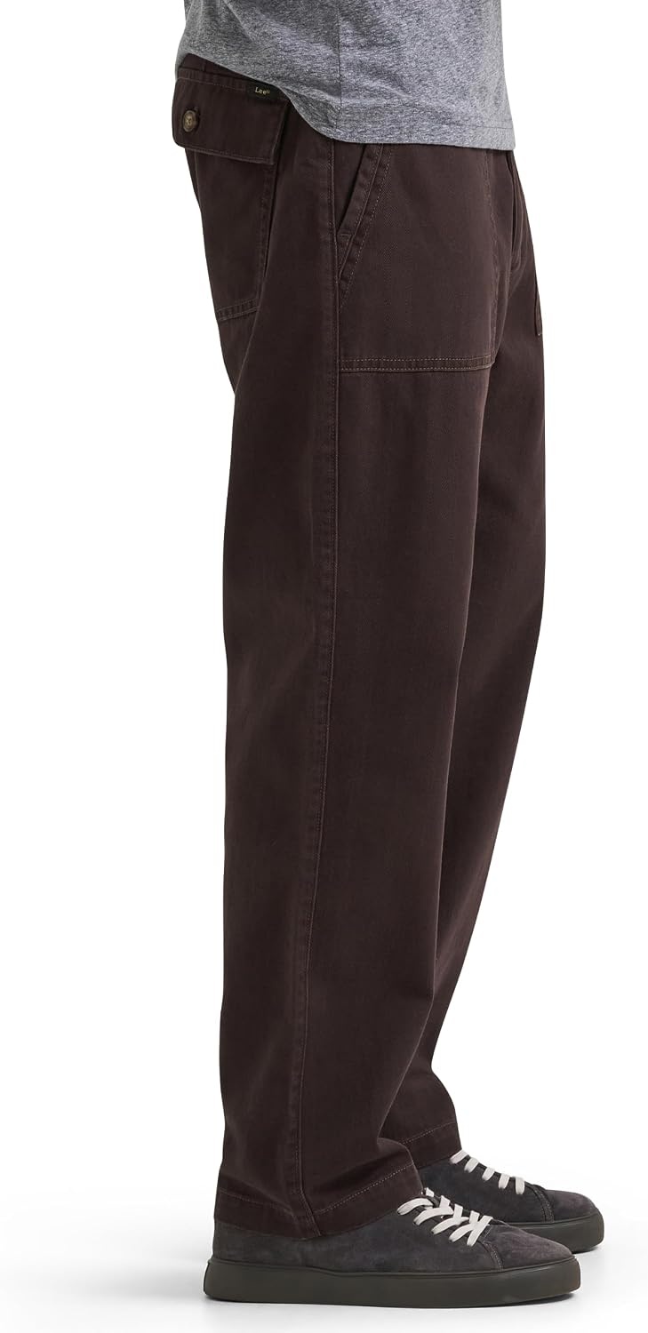 image:imageLee Mens Legendary Relaxed Utility PantChocolate Torte