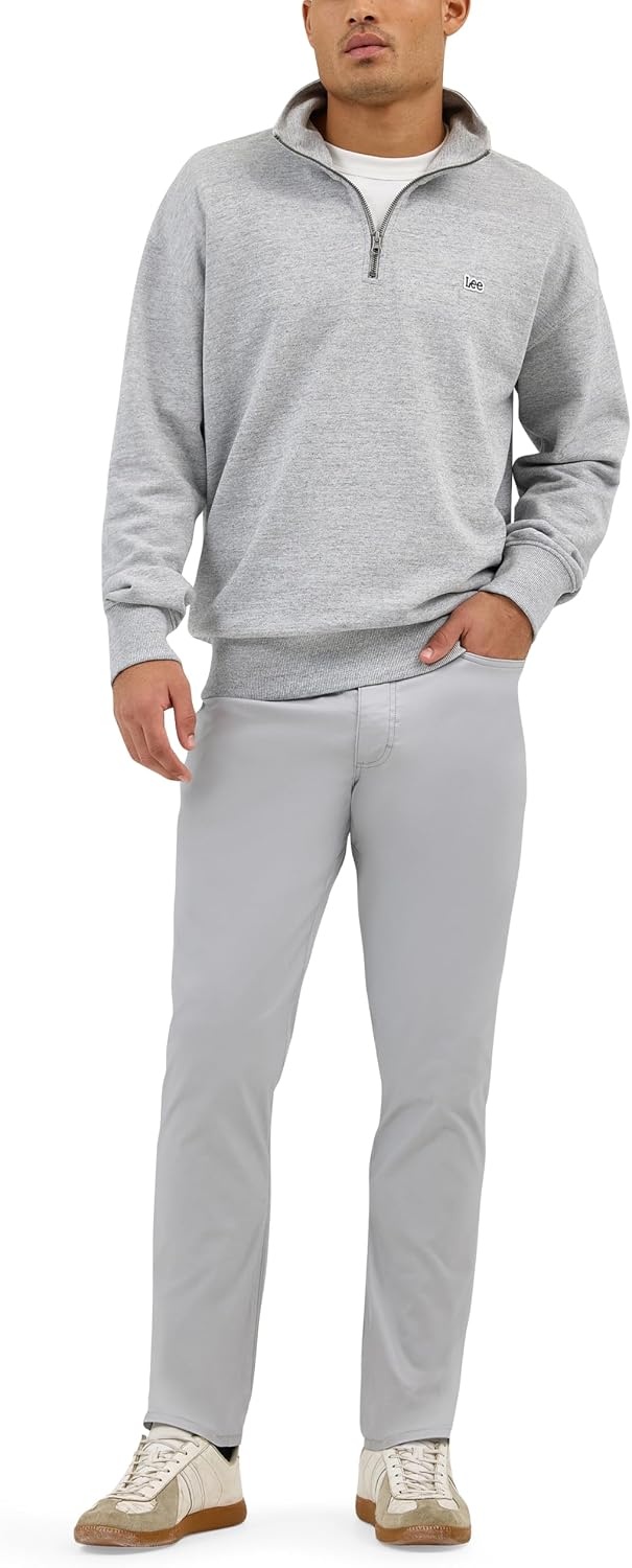 image:imageLee Mens X Lite 5Pocket Casual PantDrizzle