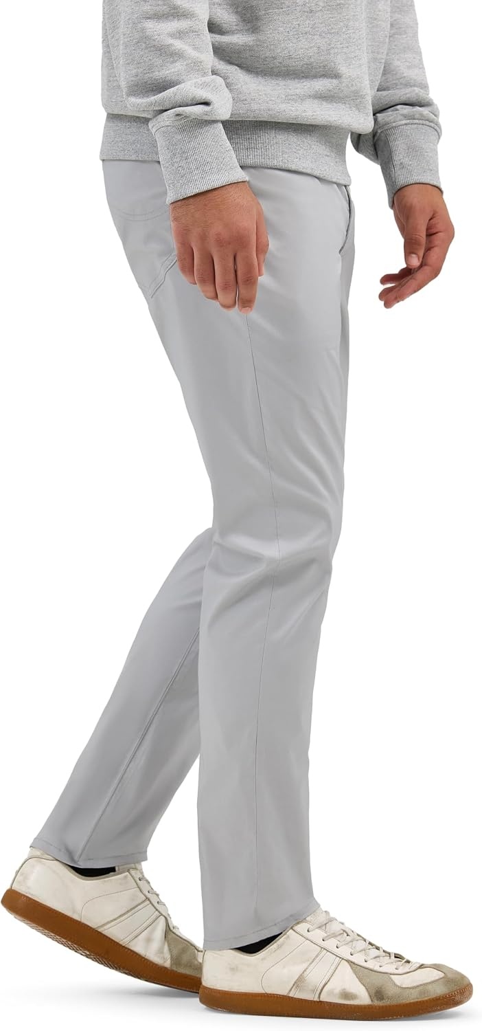 image:imageLee Mens X Lite 5Pocket Casual PantDrizzle