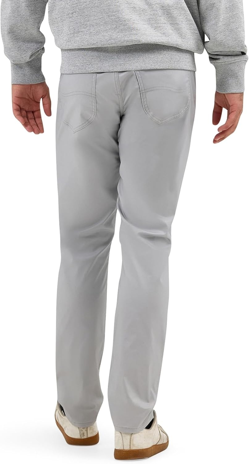 image:imageLee Mens X Lite 5Pocket Casual PantDrizzle