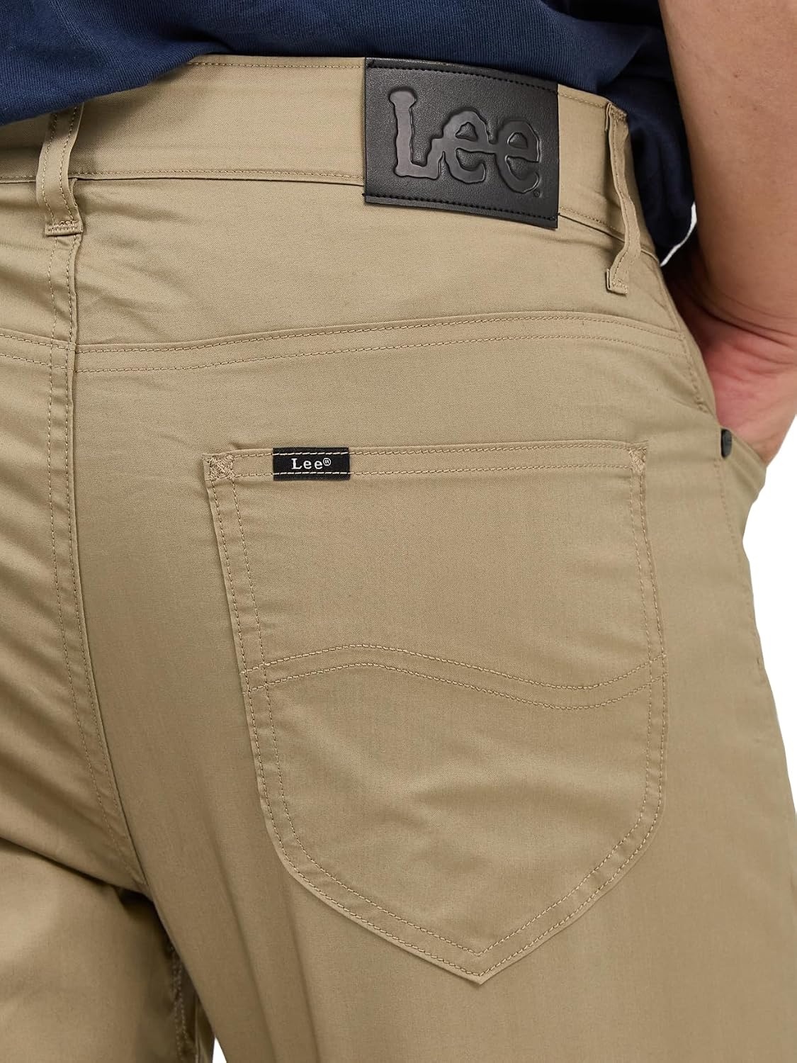image:imageLee Mens X Lite 5Pocket Casual PantKansas City Khaki