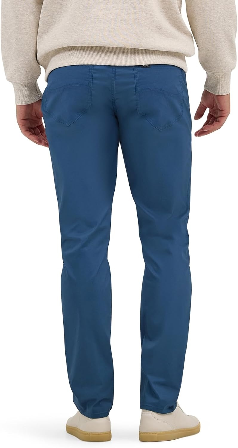 image:imageLee Mens X Lite 5Pocket Casual PantOrion Blue