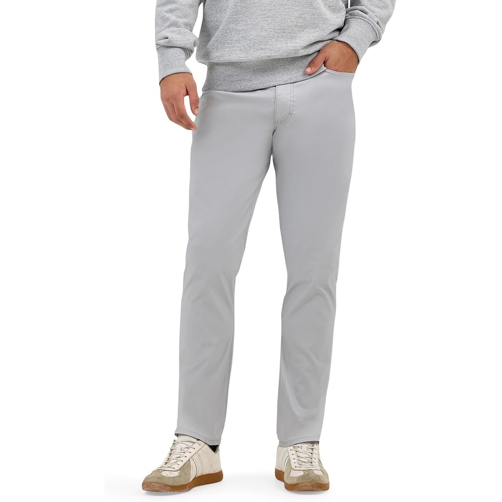 image:imageLee Mens X Lite 5Pocket Casual PantDrizzle