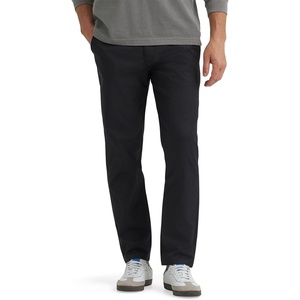 Lee Men’s Extreme Motion Regular Taper Chino Pant(Black)