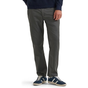 Lee Men’s Extreme Motion Regular Taper Chino Pant(Static Gray)