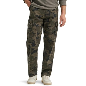 Lee Men’s Legendary Loose Cargo Pant(Dark Olive Camo)