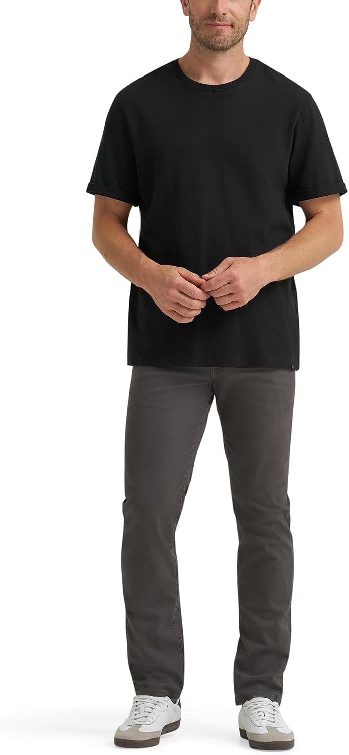 image:imageMens Extreme Motion Slim Straight Leg Jean 2015437Static Gray Twill