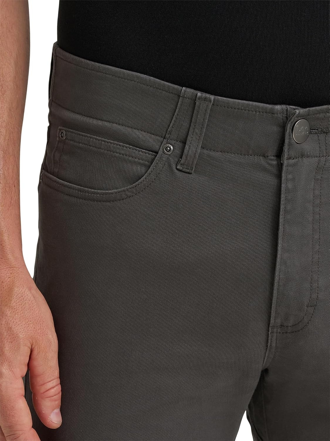 image:imageMens Extreme Motion Slim Straight Leg Jean 2015437Static Gray Twill