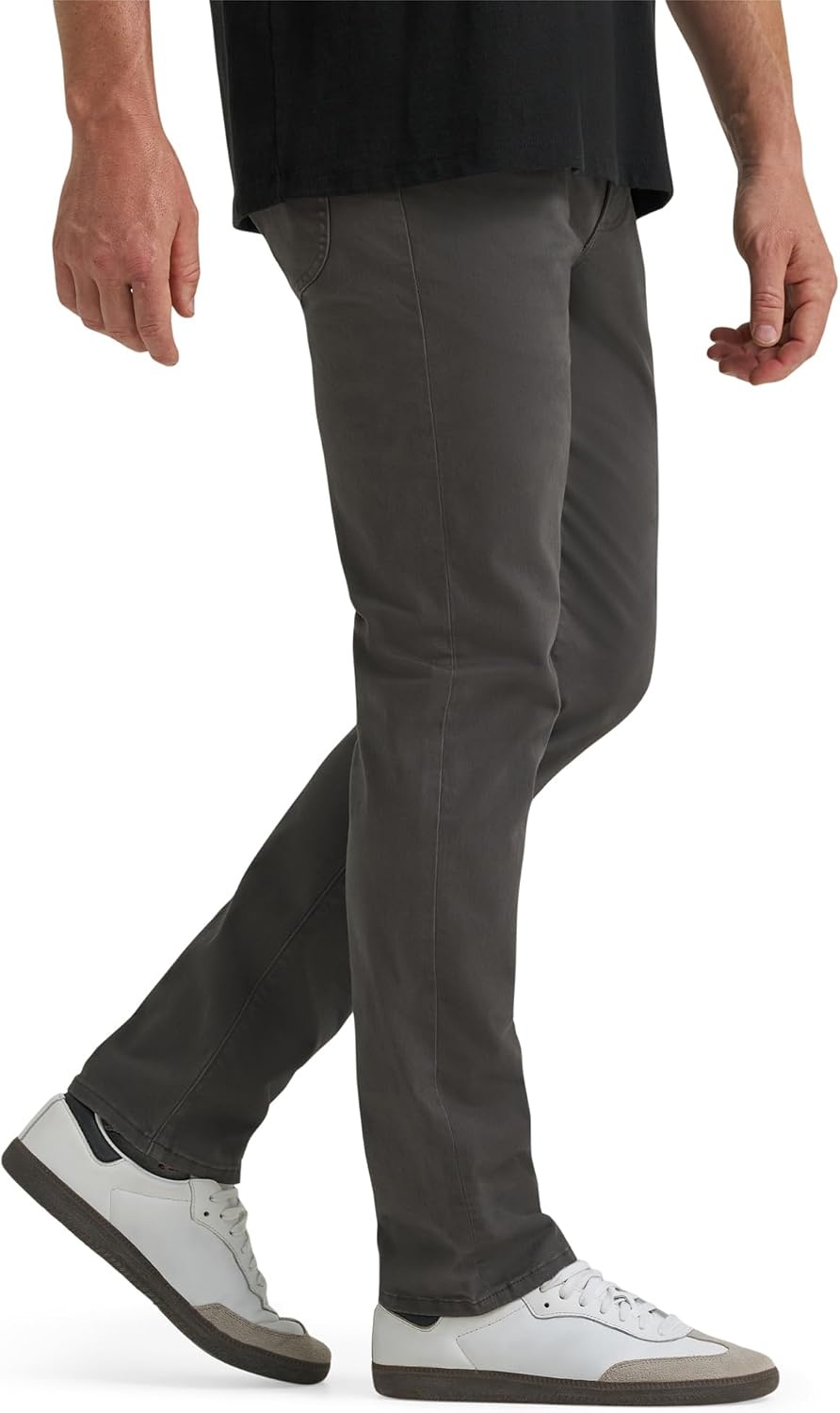image:imageMens Extreme Motion Slim Straight Leg Jean 2015437Static Gray Twill