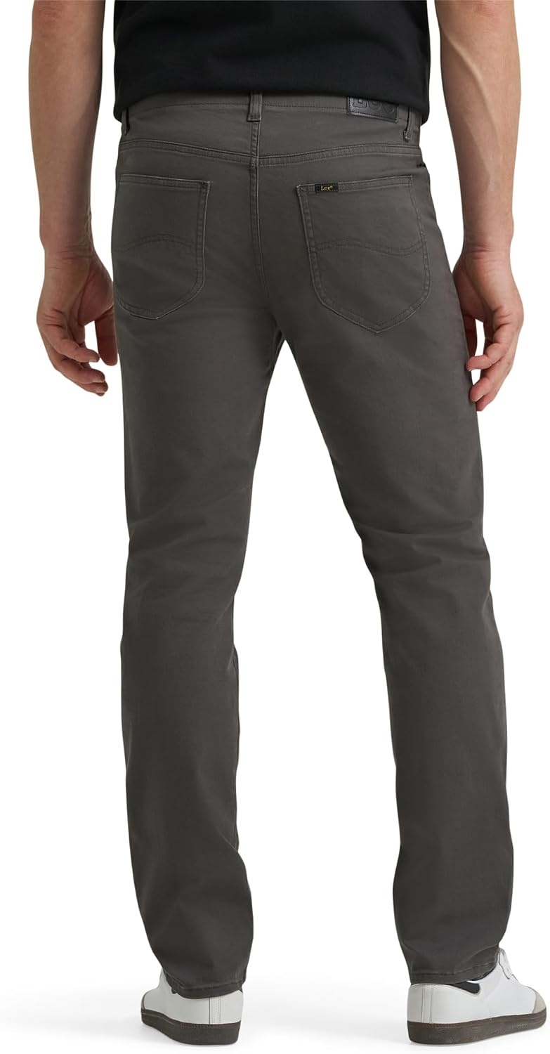 image:imageMens Extreme Motion Slim Straight Leg Jean 2015437Static Gray Twill