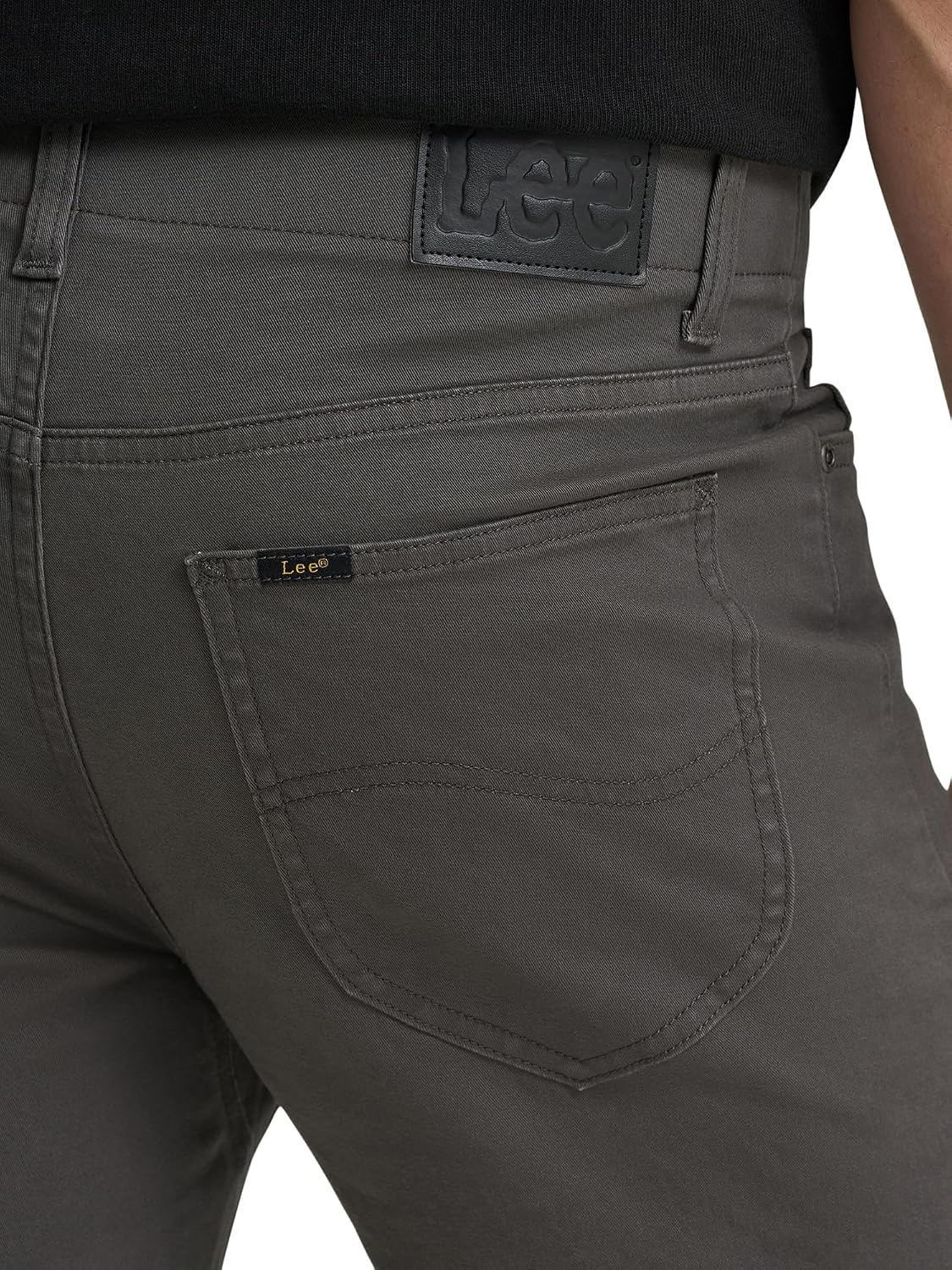 image:imageMens Extreme Motion Slim Straight Leg Jean 2015437Static Gray Twill