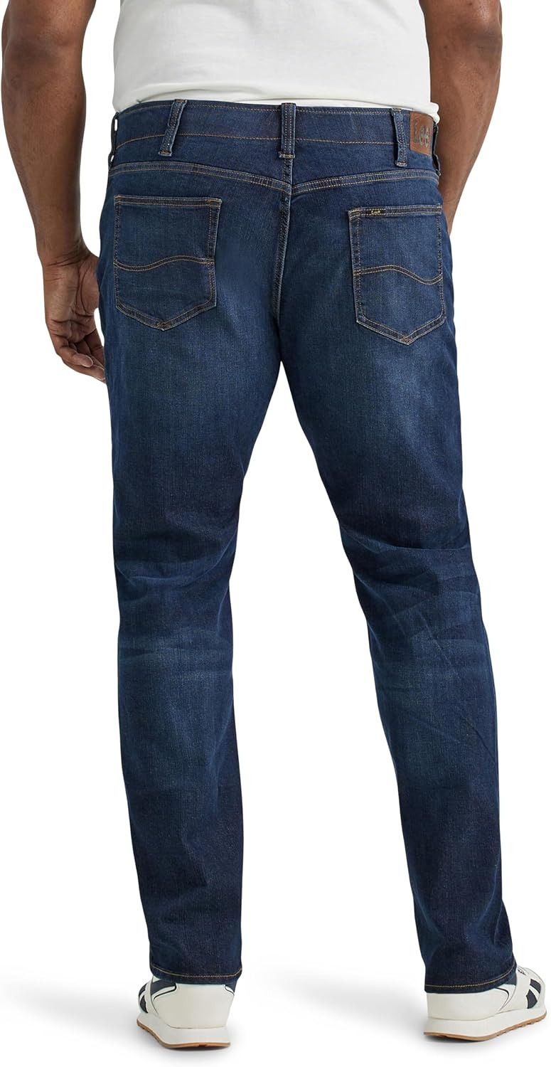 image:imageLee Mens Big amp Tall Extreme Motion Athletic Taper JeanBlue Strike