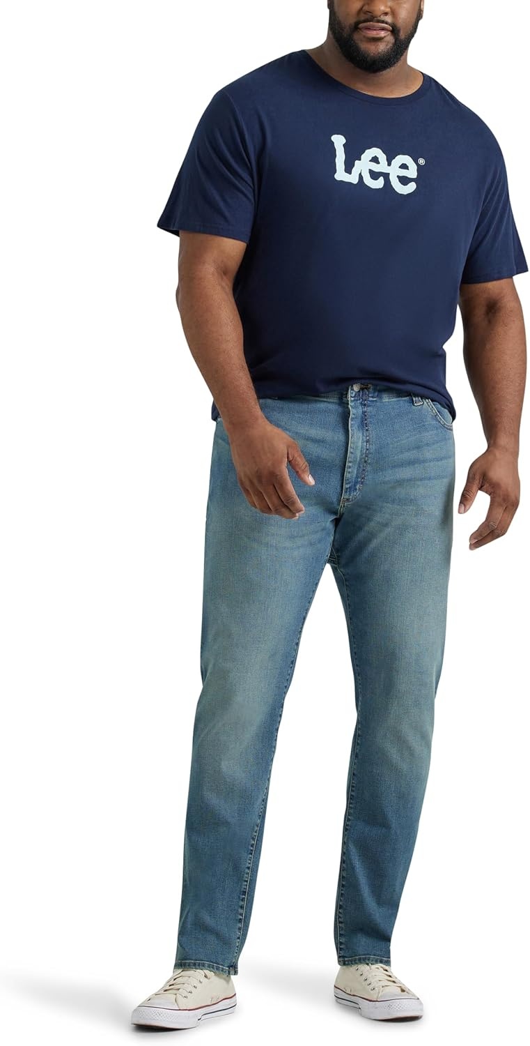 image:imageLee Mens Big amp Tall Extreme Motion Athletic Taper JeanMega