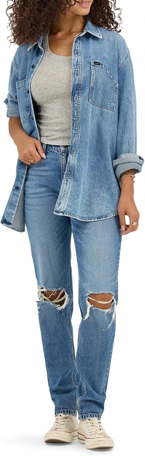 image:imageLee Womens 90s JeanRolling Waves