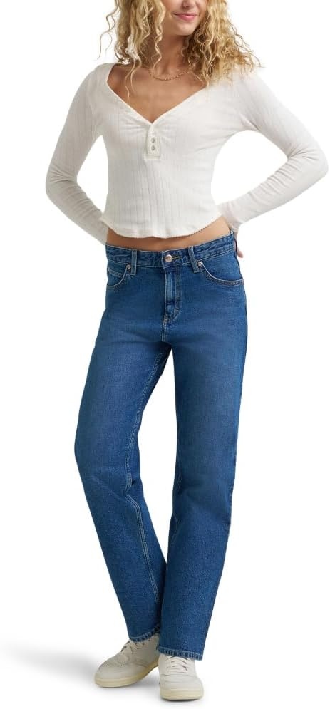 image:imageLee Womens Rider Straight JeanBluetiful