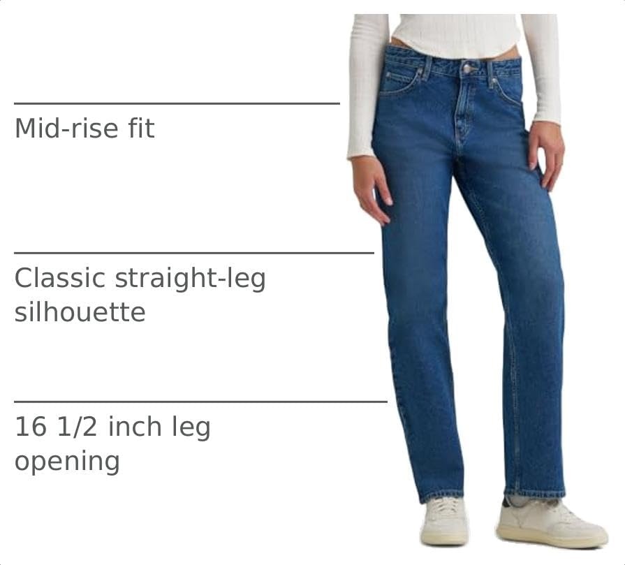 image:imageLee Womens Rider Straight JeanBluetiful