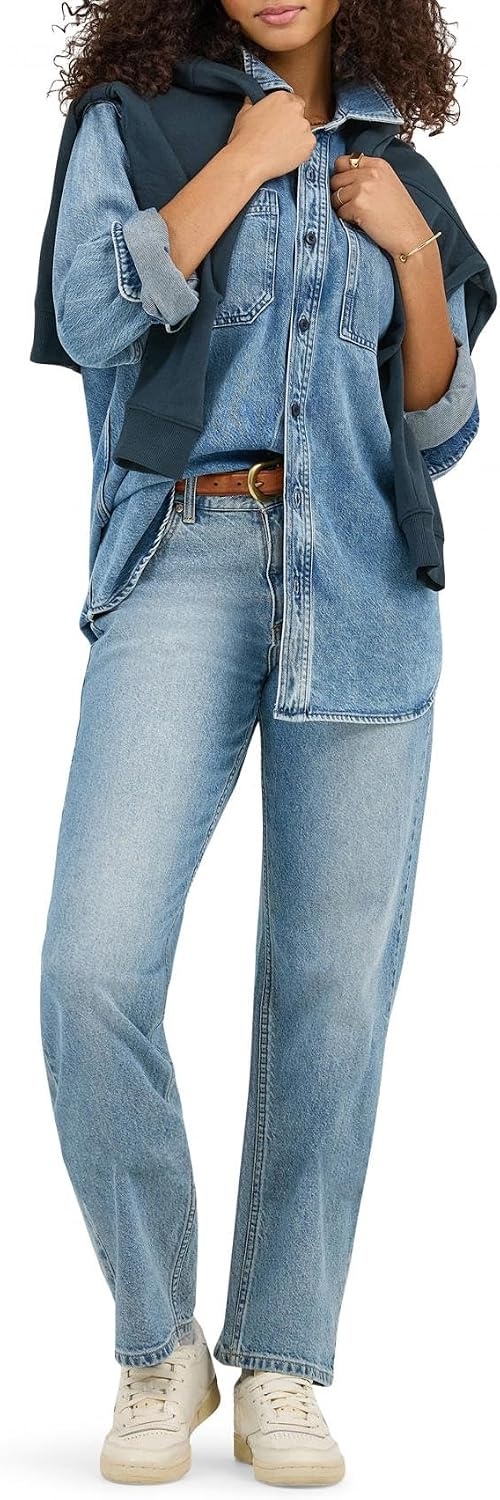 image:imageLee Womens Rider Straight JeanDazzled