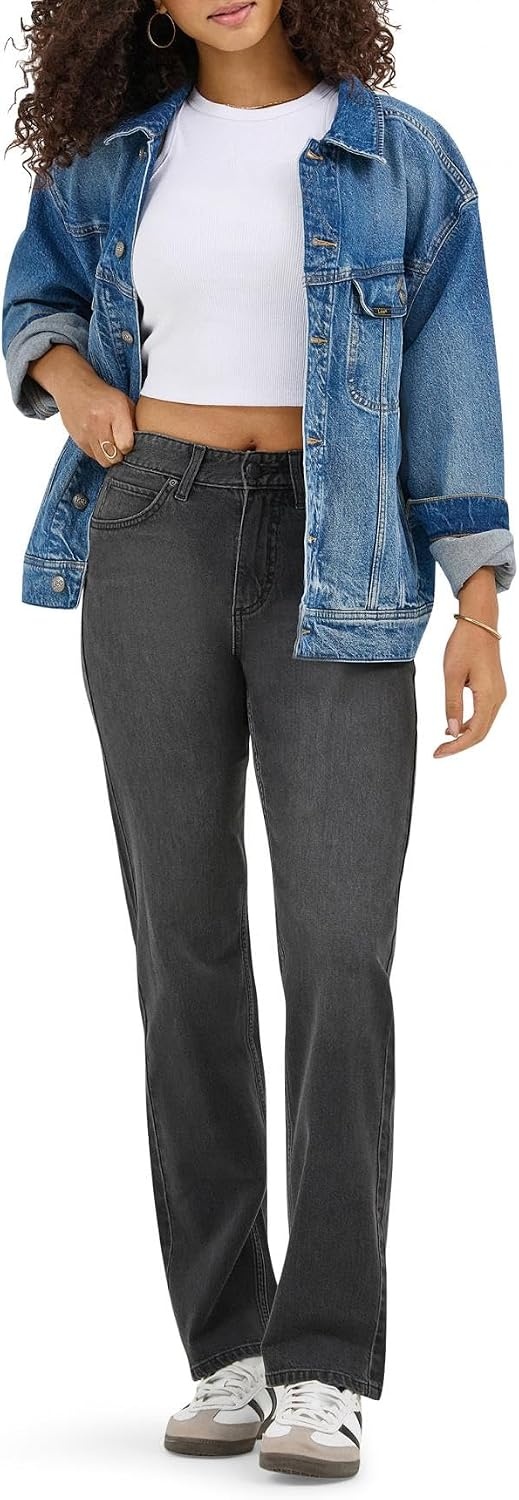 image:imageLee Womens Rider Straight JeanNight Rays