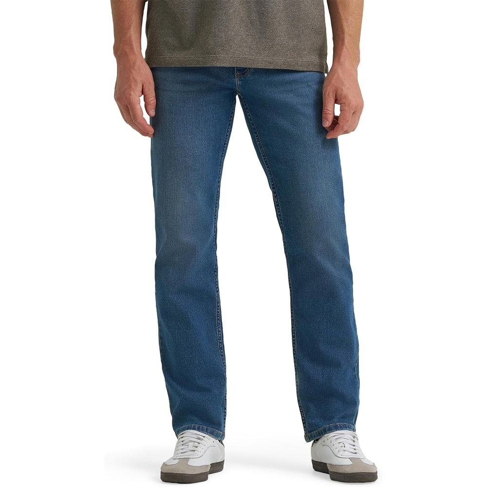 image:imageLee Mens Legendary Regular Straight Jean with Comfort StretchFly River