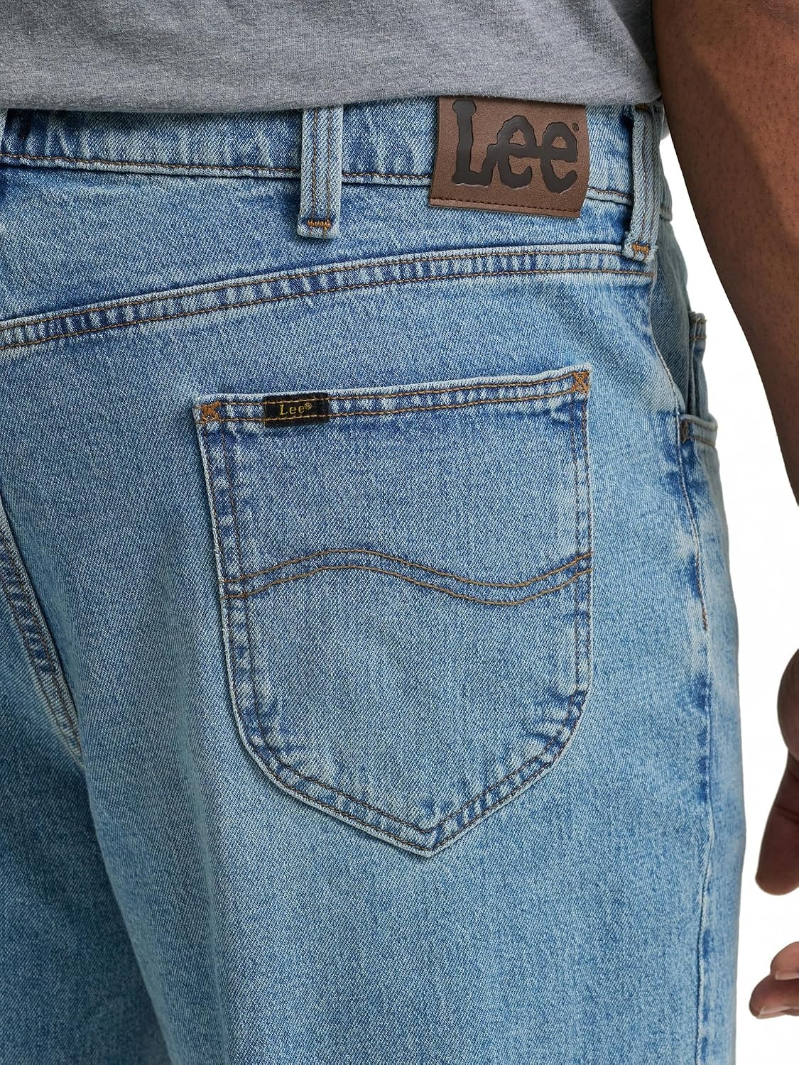 image:imageLee Mens Big amp Tall Legendary Relaxed Straight JeanIcey Blue