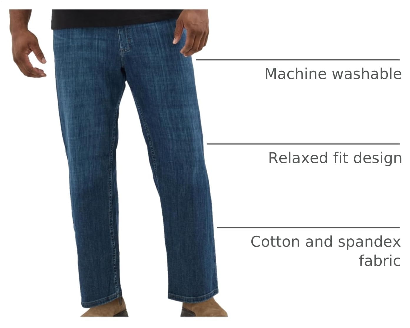 image:imageLee Mens Big amp Tall Legendary Relaxed Straight JeanLennox