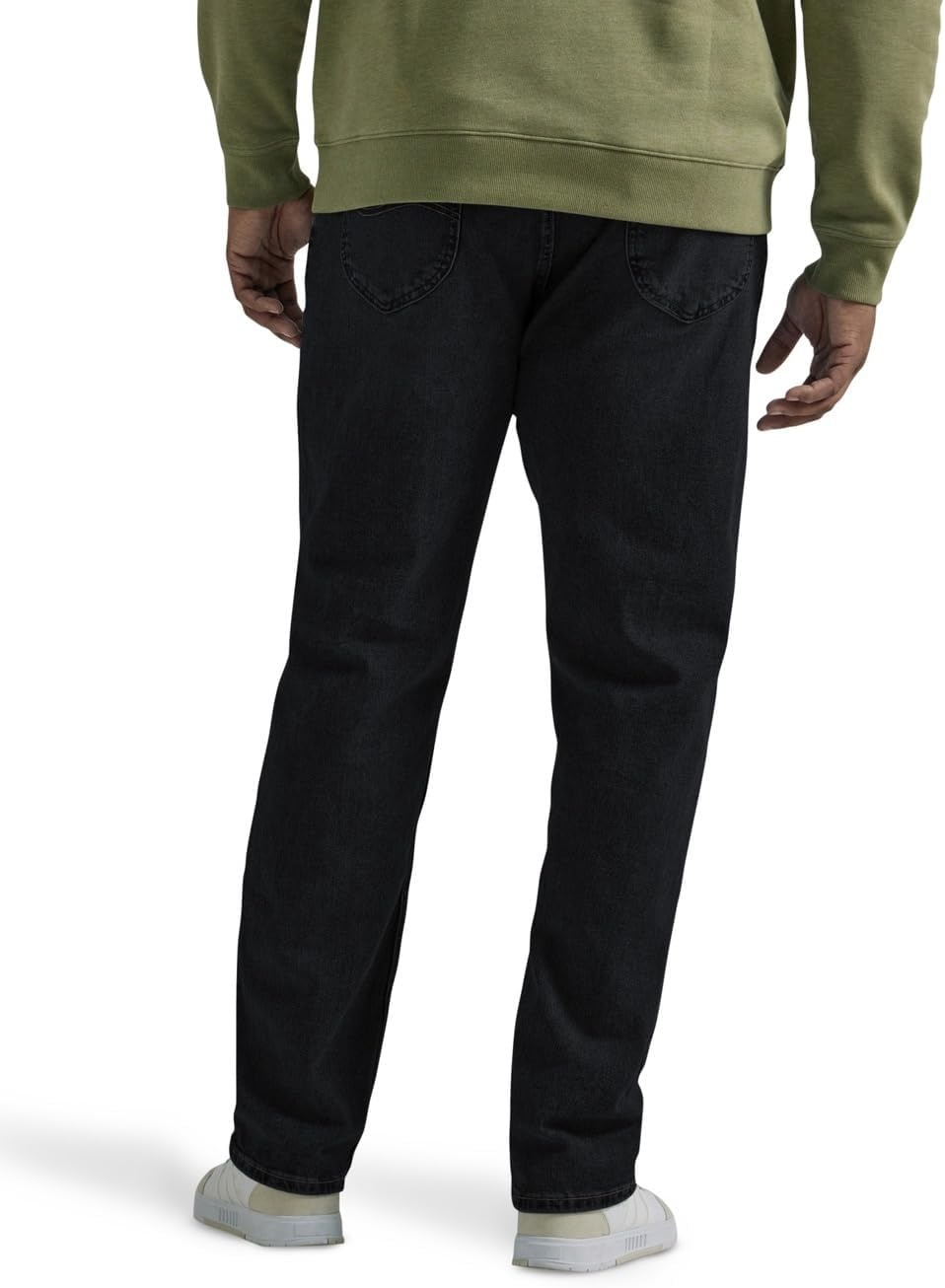 image:imageLee Mens Big amp Tall Legendary Relaxed Straight JeanOverdye Black