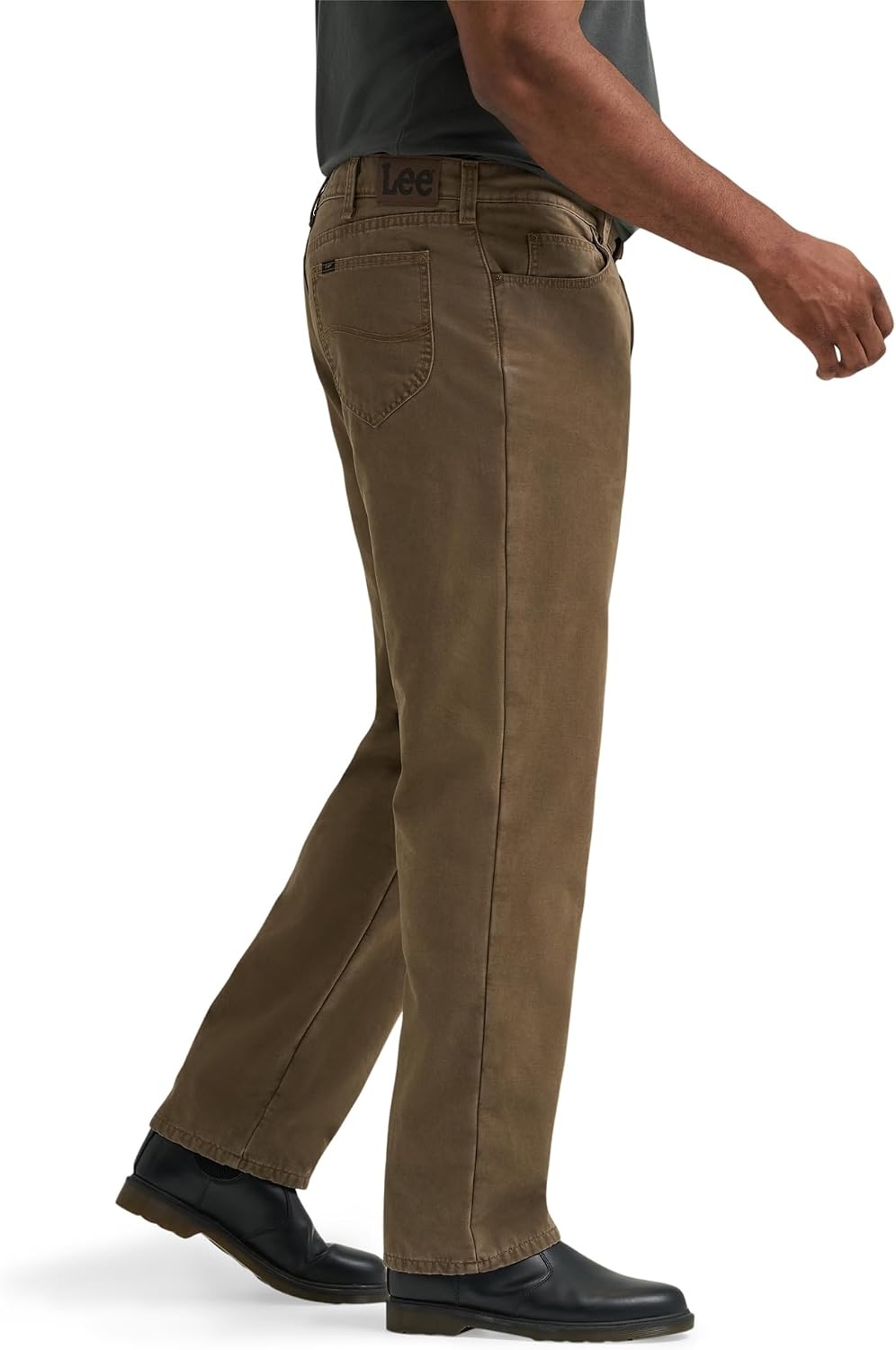 image:imageLee Mens Big amp Tall Legendary Relaxed Straight JeanTeak Plaid Flannel Lined