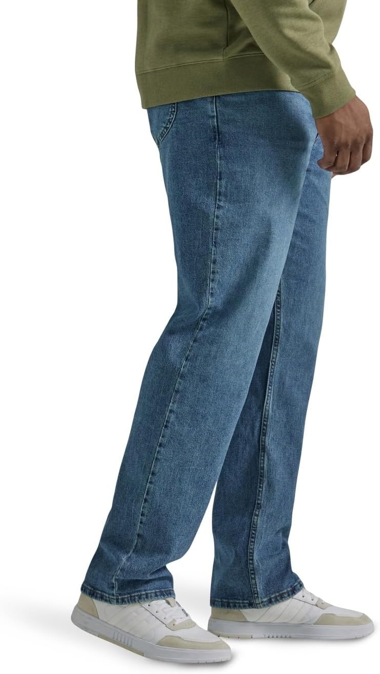 image:imageLee Mens Big amp Tall Legendary Relaxed Straight JeanTrue Blue