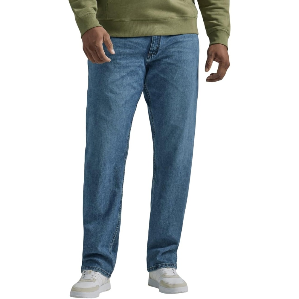 image:imageLee Mens Big amp Tall Legendary Relaxed Straight JeanTrue Blue