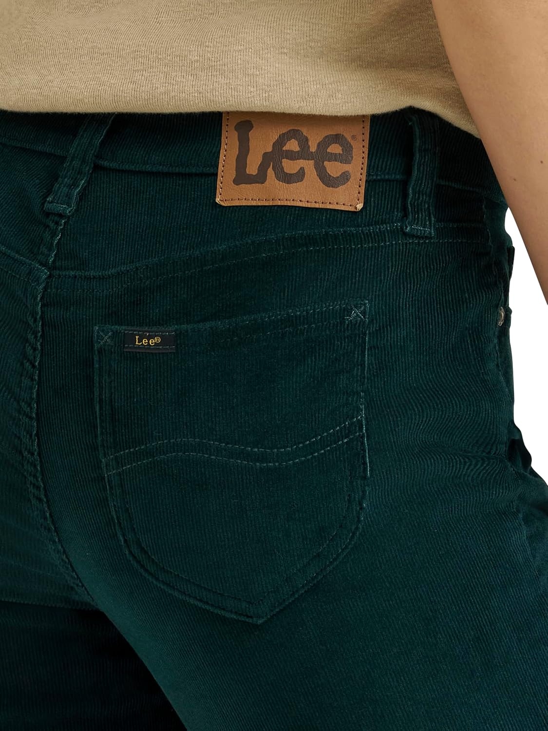 image:imageLee Womens Legendary Mid Rise Straight Leg JeanPonderosa Pine Corduroy